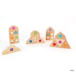 BAUSPIEL ÁTLÁTSZÓ FÉNYHENGER SZETT, 16 DARABOS 