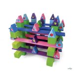 BAUSPIEL KIS SZÍNES HÁROMSZÖG - 1 DB