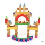 BAUSPIEL KIS SZÍNES HÁROMSZÖG - 1 DB