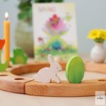 GRIMM'S GYŰRŰFIGURA, 2025 HÚSVÉTI NYÚL+TOJÁS,  - 2 DB