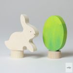 GRIMM'S GYŰRŰFIGURA, 2025 HÚSVÉTI NYÚL+TOJÁS,  - 2 DB