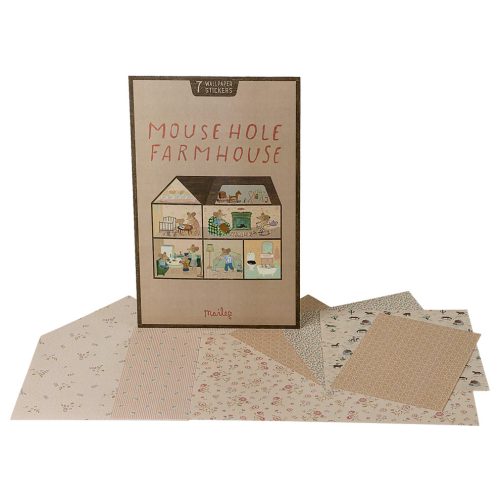 MAILEG TAPÉTA BABAHÁZBA, 7 DB-OS 