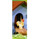 OSTHEIMER KAKAS FEHÉR-BARNA