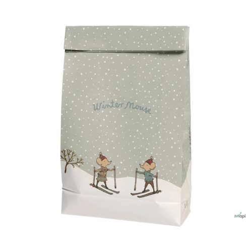 MAILEG AJÁNDÉKTASAK, WINTER MOUSE - NAGYOBB