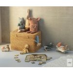 MAILEG SZARVASGOMBÁS MALAC, 50 CM - VINTAGE ROSE