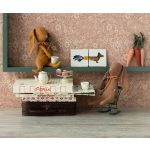 MAILEG NYÚL PÚDER, MÁGNESES MANCSOKKAL