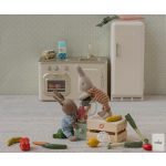 MAILEG NYUSZI MIKRO MÉRET - BARNA/KÉK,  mágneses mancsú