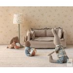 MAILEG NYUSZI SZETT, NYÁRI - BARNA/RÓZSASZÍN, MIKRO MÉRET, mágneses mancsú