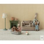 MAILEG NYUSZI SZETT, NYÁRI - BARNA/RÓZSASZÍN, MIKRO MÉRET, mágneses mancsú