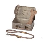 MAILEG KUTYAKIEGÉSZÍTŐK BŐRÖNDBEN, RÓZSASZÍN - előrendelésre