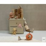 MAILEG PLÜSS NYÚL NAGY, SÖTÉT RÓZSASZÍN 