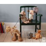 MAILEG PLÜSS  KUTYA, SOFT SAND 