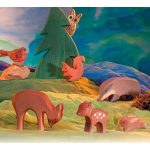 OSTHEIMER BORZ LEFELÉ NÉZŐ