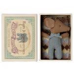 MAILEG SLEEPY WAKEY BABY EGÉR GYUFÁSDOBOZBAN, KÉK