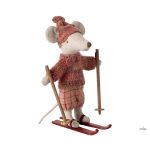 MAILEG TÉLI EGÉR SÍLÉC SZETTEL, EGÉRLÁNY NAGY TESTVÉR - ROSE