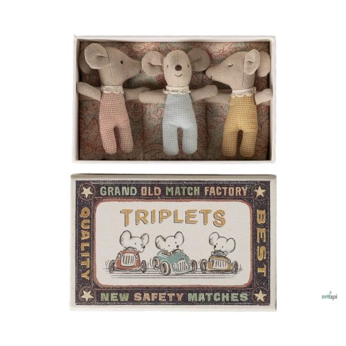 MAILEG HÁRMASIKREK GYUFÁSDOBOZBAN 2026 -  előrendelésre