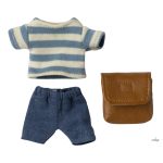 MAILEG RUHA ÉS TÁSKA NAGYTESTVÉR EGÉRNEK 2026, BARNA- előrendelésre