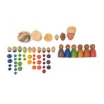 GRAPAT 3 db NINS® BÁBU HIDEG SZÍNEKBEN