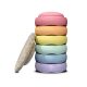 STAPELSTEIN RAINBOW PASTEL SET - 7 KS