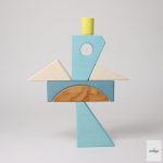 GRIMM'S NÉGYSZÍNŰ ÉPÍTŐSZETT, KÉK 