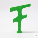 GRIMM'S ANTROPOZÓFIAI BETŰFIGURA,  F