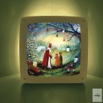 BIJDEHANSJE - OBRÁZOK DO LAMPY, SINT NICOLAAS