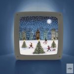 BIJDEHANSJE – OBRAZ NA LAMPE, VIANOČNÉ KORČUĽOVANIE