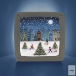 BIJDEHANSJE – OBRAZ NA LAMPE, VIANOČNÉ KORČUĽOVANIE