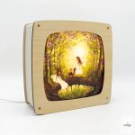 BIJDEHANSJE PREMIUM PLUS LAMPA, JAVOR – BEZ OBRÁZKA (REGULOVATEĽNÁ)