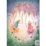 BIJDEHANSJE LAP - FAIRIES WITH FLOWERS