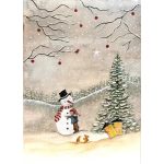 BIJDEHANSJE LAP - SNOWMAN