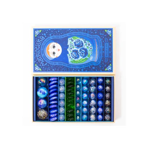 BILLES & CO ÜVEGGOLYÓ SZETT -  MATRYOCHKA YELENA BOX