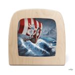 TOVERLUX KÉP A LÁMPÁBA,  Berit Strasser - Viking Ship Silhouette