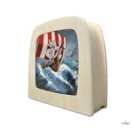 TOVERLUX KÉP A LÁMPÁBA,  Berit Strasser - Viking Ship Silhouette