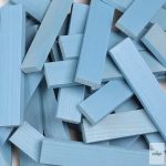 KAPLA 40 DB-OS DOBOZ, VILÁGOSKÉK 