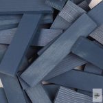 KAPLA 40 DB-OS DOBOZ, SÖTÉTKÉK 