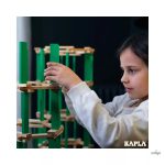 KAPLA 40 DB-OS DOBOZ, VILÁGOS ZÖLD