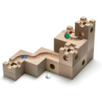 CUBORO TUNNEL DREVENÁ GUĽÔČKOVÁ DRÁHA SADA