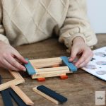 KAPLA BAGOLY KÉSZLET, 120 DARABOS