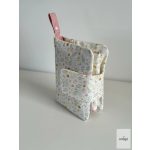 CSILLAGOM Pelenkázó neszesszer vízhatlan pelenkázó lappal - Pillangós rét fehér alapon