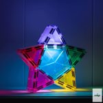 CONNETIX LIGHT STAR/ VILÁGÍTÓ CSILLAG SZETT, 28 DB-OS