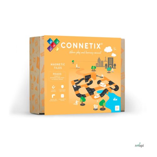 CONNETIX EMELKEDŐ ÉS KERESZTEZŐDÉS SZETT, 16 DB