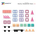 CONNETIX PASTEL TRANSPORTNÝ SET, 50 KS