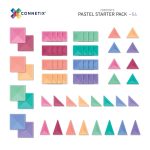CONNETIX PASTEL STARTER SET, 60 KS