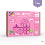CONNETIX JÓTÉKONYSÁGI SZETT,RÓZSASZÍN 20 DB 