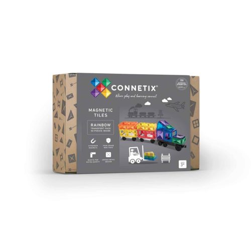 CONNETIX DUHOVÁ TRANSPORTNÁ SADA, 50 KS
