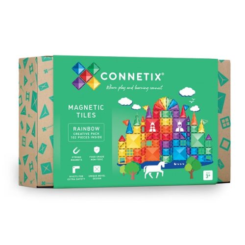 CONNETIX DUHOVÝ KREATÍVNY SET, 102 KS