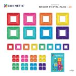 CONNETIX BRIGHT PORTAL / FÉNYLŐ KAPU SZETT, 48 DB-OS  