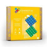 CONNETIX MODRÁ & ZELENÁ ZÁKLADNÁ DOSKA SET, 2 KS