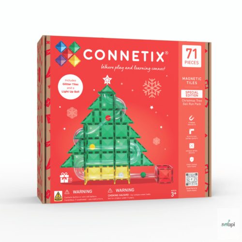 CONNETIX KARÁCSONYI GOLYÓPÁLYA SZETT, 71 DB - limitált 